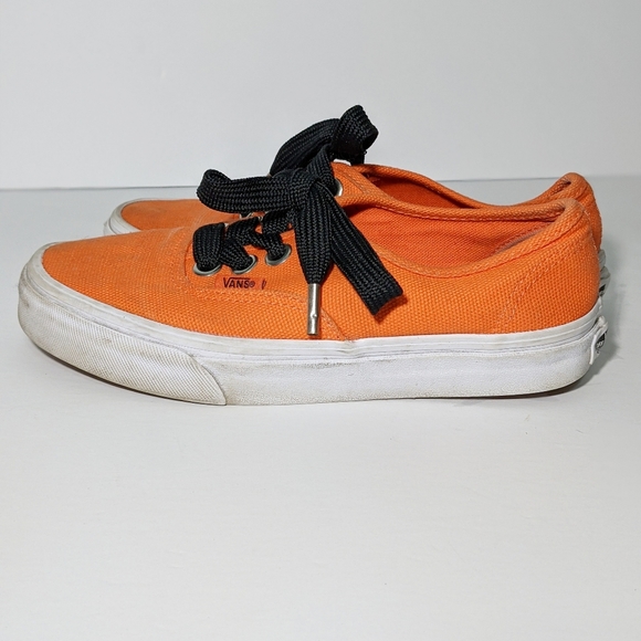Vans Authentic Orange Sneakers
